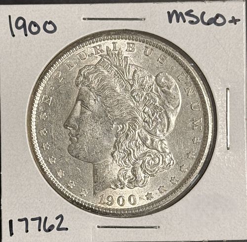 1900 Morgan Silver Dollar, Choice Uncirculated, (17762)