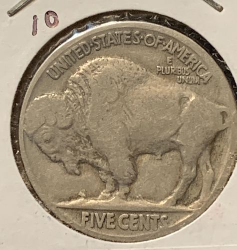 1917-P BUFFALO NICKEL FINE COND BIN 5.00