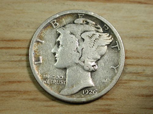 1926 Mercury Dime NICE