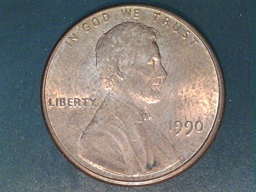 1990 P Lincoln Cent