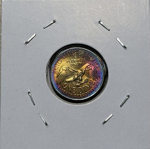 2026-D Colorfully Toned Choice Brilliant Uncirculated Emerging Liberty Clad Dime