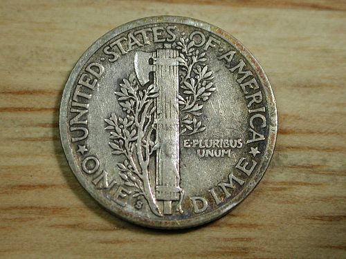 1937s Mercury Dime NICE !