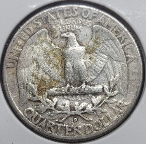 1959-D Washington Silver Quarter XF #0917