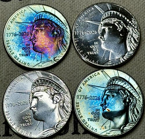 2026-P/D Enduring Liberty Clad Half Dollar Lot #1