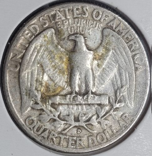 1959-D Washington Silver Quarter XF #0917