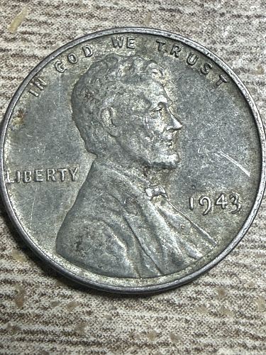 1943 P Lincoln Wheat Cent Small Cents: Steel Cent