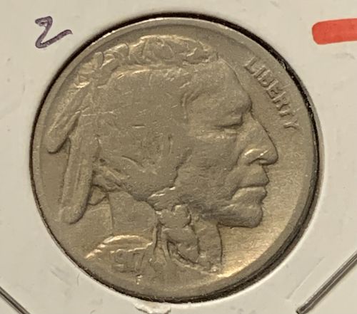 1917-P BUFFALO NICKEL FINE COND BIN 4.80