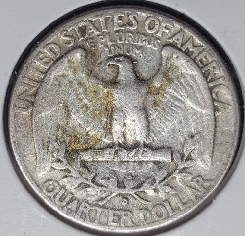 1959-D Washington Silver Quarter XF #0917