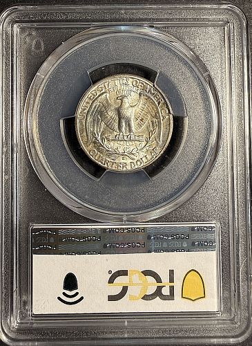 1935-D Washington Quarter, MS64 PCGS. (21174)