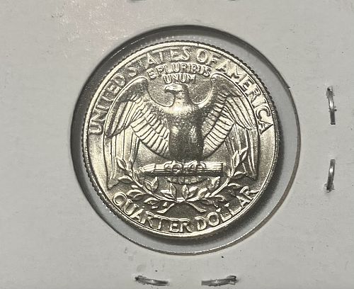 1985 P Washington quarter from mint set
