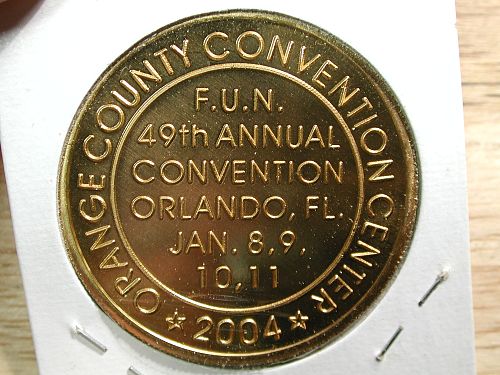 2004 FUN Show 49th Annual Convention Orlando, FL token NICE !