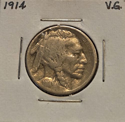 1914 Buffalo / Indian Head Nickel Nickel Coin Value, Prices & Info