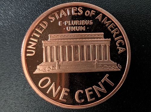 2008 S Proof Lincoln Memorial Cent