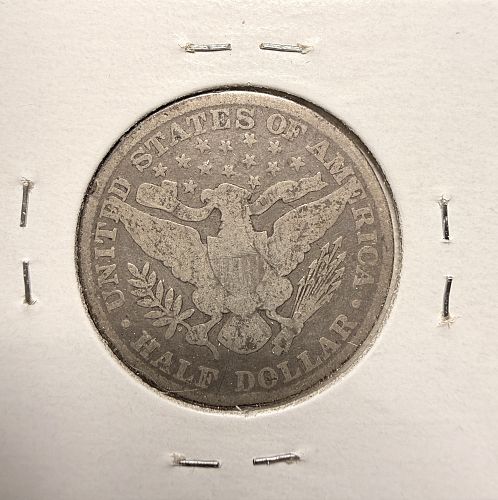 1894 Barber Half Dollar, Nicely Circulated. (17504)