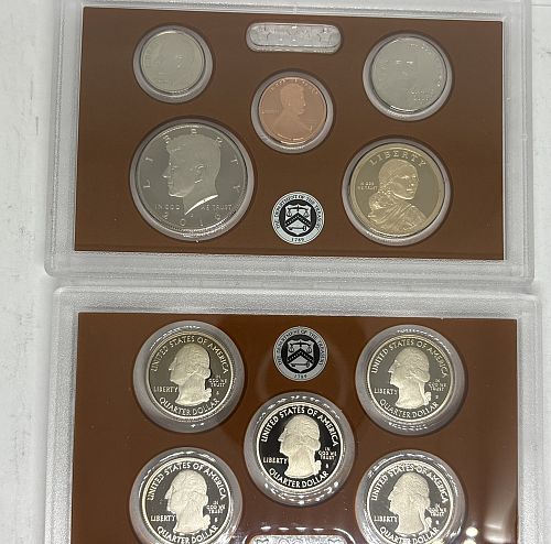 2016-S US Mint Proof Set, 13 Coin Set OGP, COA