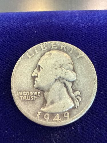 Washington Quarter 1949 D  ~VG8.   W10