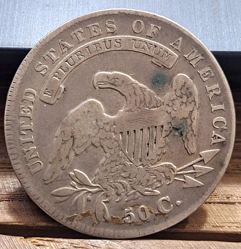 1836 Capped Bust Half Dollar