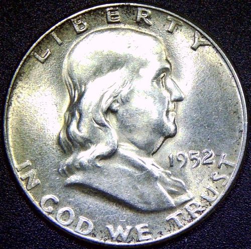 1952  Franklin Silver Half Dollar ***BU***