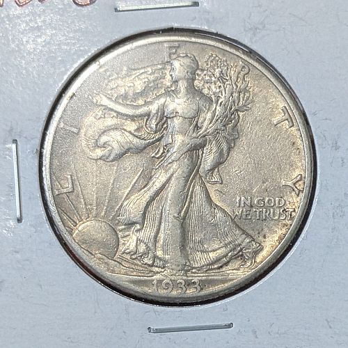 1933 S Walking Liberty Half Dollar Coin Value, Prices & Info | USA