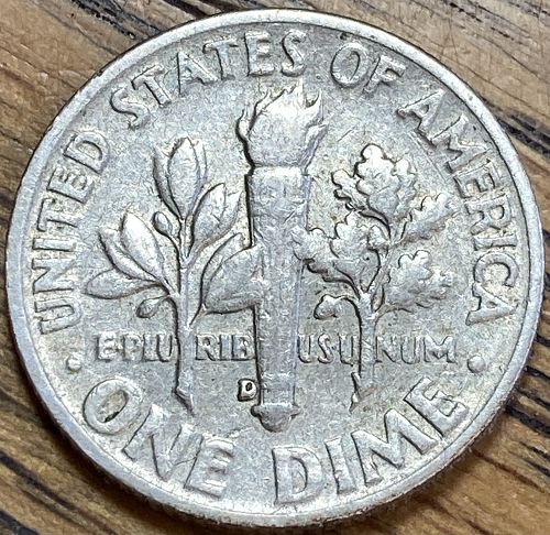 1956D Roosevelt in EXTREMELY FINE condition