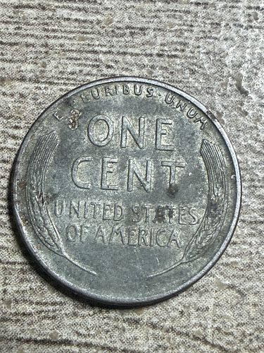 1943 P Lincoln Wheat Cent Small Cents: Steel Cent