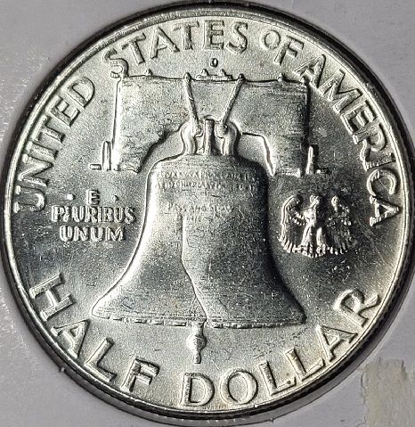 1963-D Franklin Silver Half Dollar GEM FBL #01232