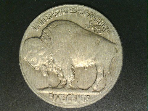1917 P Buffalo Nickel---RESTORED