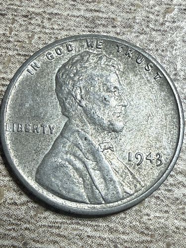 1943 P Lincoln Wheat Cent Small Cents: Steel Cent