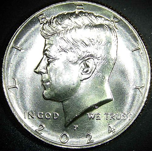 2024-P Kennedy Half Dollar Choice BU Mint State Uncirculated 50c US Coin JFK