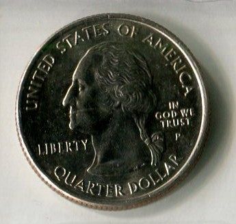 2004 - P  MICHIGAN  State Quarter  - FINE