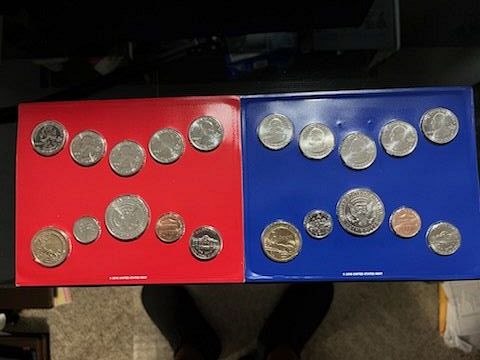 2017 P&D Uncirculated Mint Set - 20 Coins In Original Packaging