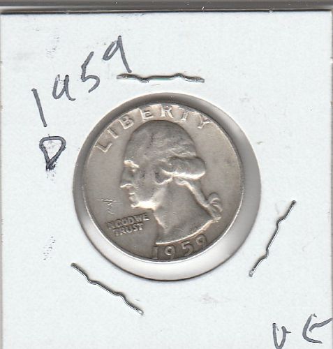 1959   D   WASHINGTON QUARTER