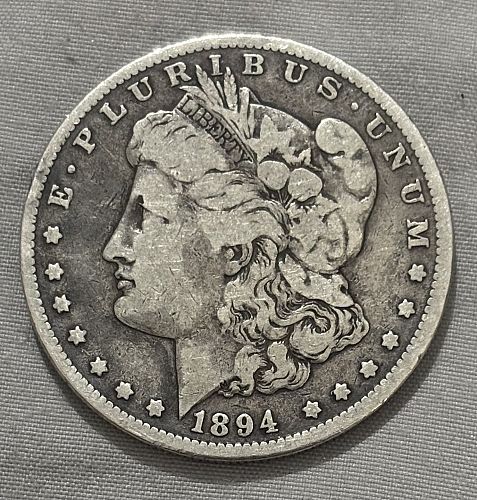 1894 O Morgan Dollars
