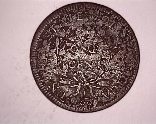 1798 P Draped Bust Large Cent - Fair