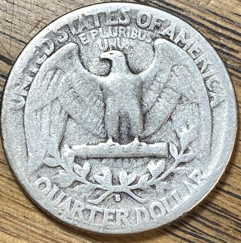 1940S Washington quarter in GOOD condition