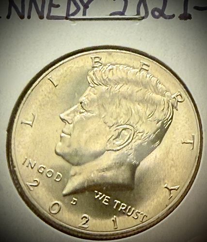 2021 P & D Kennedy Half Dollar Set