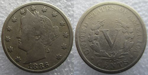 Complete 1883-1912 Liberty Head V Nickel 33 Coin Set ~ G-AU ~ Free Shipping