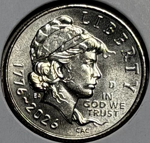 2026-D Emerging Liberty Clad Dime