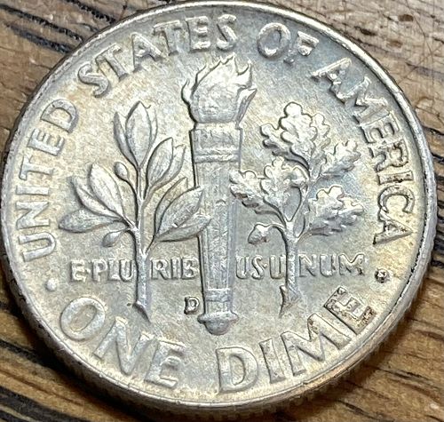 1956D Roosevelt in ALMOST UNCIRCULATED condition