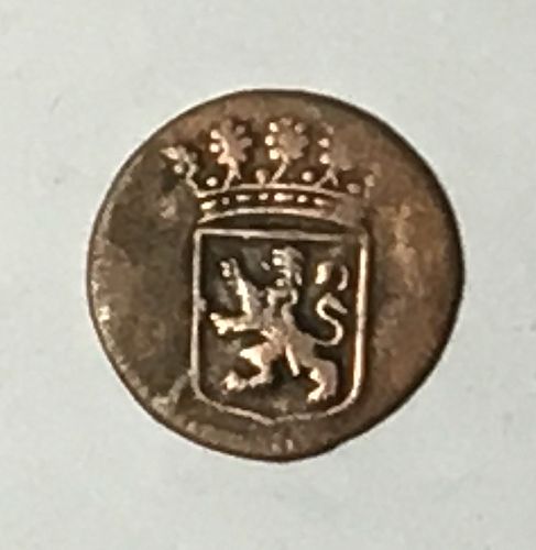 Coin 1/2 Duit Holland Netherlands East Indies 1770 combined shipping