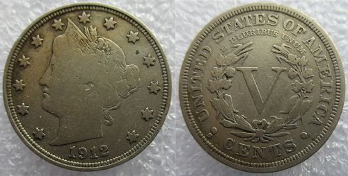 Complete 1883-1912 Liberty Head V Nickel 33 Coin Set ~ G-AU ~ Free Shipping