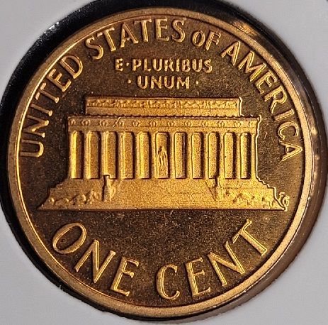 1980-S Proof Lincoln Memorial Cent #01253