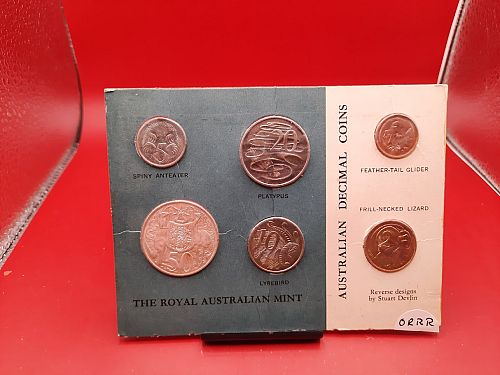 1966 Australia 6 coin mint set
