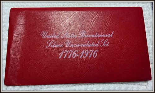 1776-1976 Bicentennial 3 Piece 40% Silver Uncirculated Set OGP BU