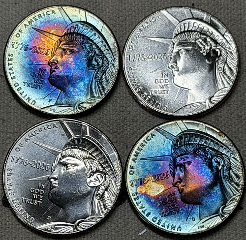 2026-P/D Enduring Liberty Clad Half Dollar Lot #1