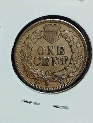 1907 INDIAN CENT AU-55 BROWN