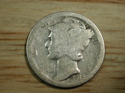 1918s Mercury Dime NICE !