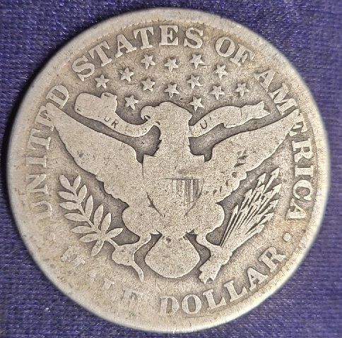 1906 Barber Silver Half Dollar G4 #01259 - For Sale, Buy Now