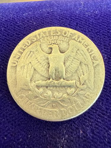 Washington Quarter 1949 D  ~VG8.   W10