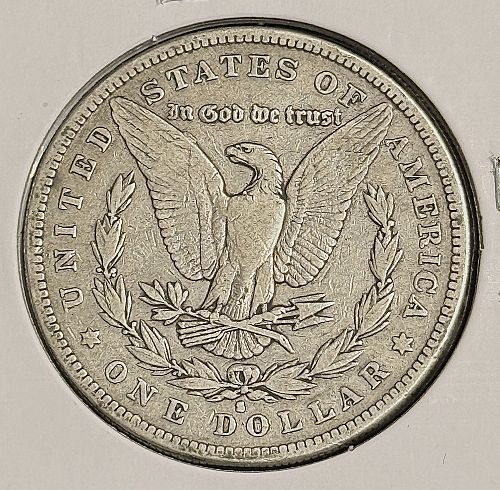1883-S Morgan Silver Dollar, Nicely Circulated VF (20678)